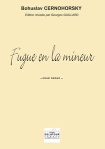 Fugue en la mineur pour orgue sans pédale