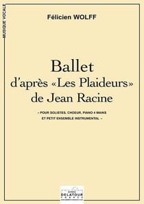 Ballet d'après « Les Plaideurs » de Jean Racine pour voix et orchestre (CONDUCTEUR)