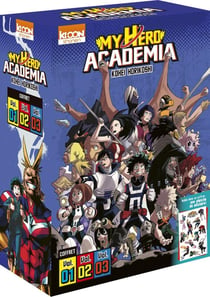My Hero Academia : coffret Tomes 1 à 3