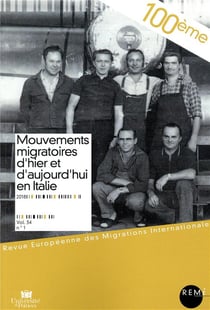 MOUVEMENTS MIGRATOIRES D HIER ET D AUJOURD'HUI EN ITALIE