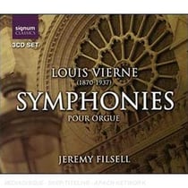 Louis Vierne intégrale des symphonies pour orgue