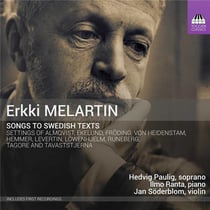 Melartin, Erkki : mélodies aux textes suédois
