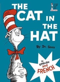 The cat in the hat - in english and french