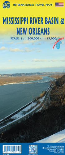 NEW ORLEANS & MISSISSIPPI RIVER BASIN - WATERPROOF