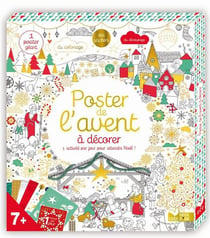 Poster de l'avent à décorer