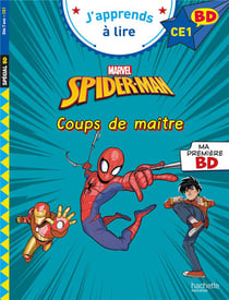 J'apprends à lire : CE1 - Spiderman : Coups de maître