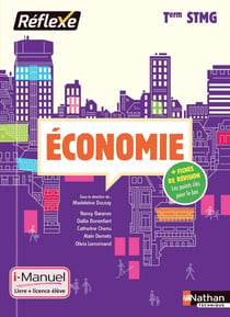 Économie - terminale STMG - livre et licence de l'élève (édition 2017)