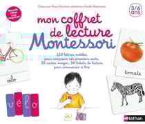 Mon coffret de lecture Montessori - 3/6 ans