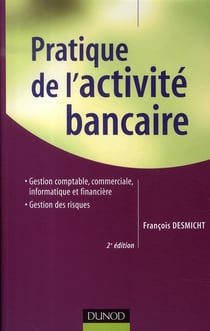 Pratique de l'activité bancaire - gestion comptable,  commerciale, informatique et financière