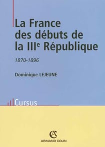 France des debuts de la iii eme republique  1870 1896