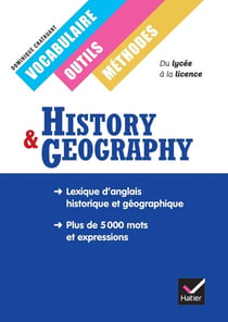 History & geography - vocabulaire, outils, méthodes - lycée - manuel