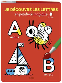 Peinture magique les lettres