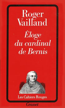 Éloge du cardinal de Bernis