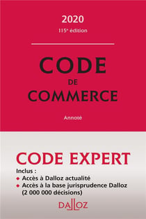 Code de commerce, annoté (édition 2020)