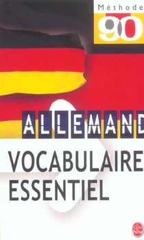 Allemand - vocabulaire essentiel