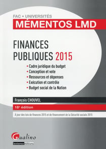 Finances publiques (édition 2015)