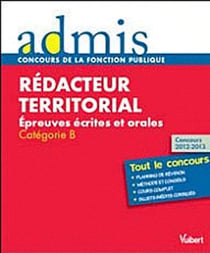 Rédacteur territorial - épreuves écrites et orales - catégorie B