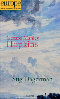 Revue Europe n.1129 : Gerard Manley Hopkins / Stig Dagerman