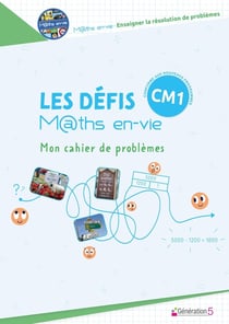 M@ths en-vie : CM1 - mon cahier de problèmes (édition 2023)