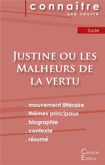 Justine ou les malheurs de la vertu, du Marquis de Sade