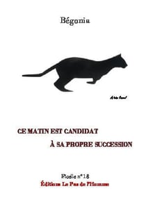 Ce matin est candidat à sa propre succession : Bégonia