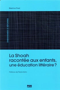 La shoah racontee aux enfants, une education litteraire ?