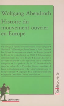 Histoire du mouvement ouvrier en europe