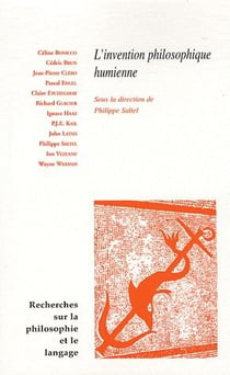 L'invention philosophique humienne