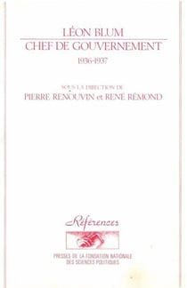 Léon Blum chef de gouvernement, 1936-1937