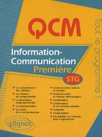 Information communication - première stg