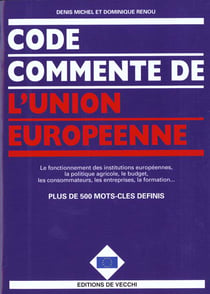 Code commente de l'union europeenne