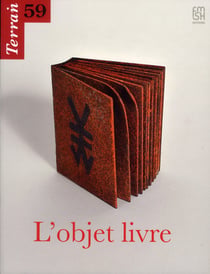 Terrain n.59 : l'objet livre