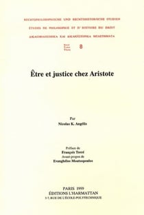 Être et justice chez aristote