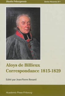 Correspondance 1815-1829