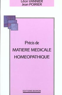 Precis de matiere medicale homeopathique