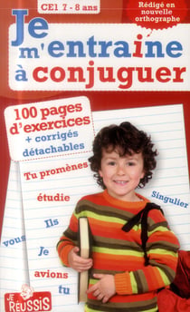 JE M'ENTRAINE A CONJUGUER CE1