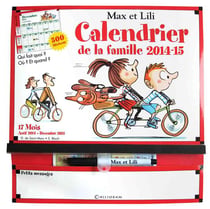 Max et Lili : calendrier de la famille (édition 2014/2015)