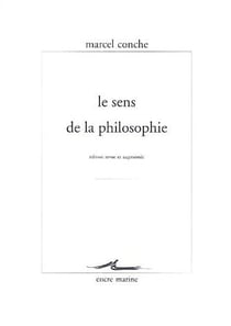 Sens De La Philosophie (Le)