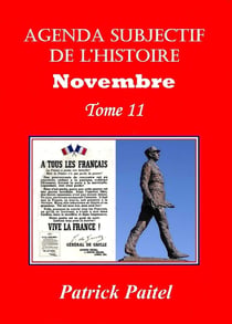Agenda subjectif de l'histoire Tome 11 - Novembre