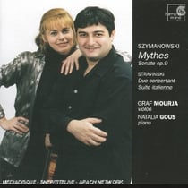 Mythes, sonates op 9 - caprice n°24 - duo concertant - suite italienne
