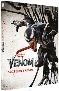 Coffret Venom - Collection 3 films : Venom + Venom : Let There Be Carnage + Venom 3 : The Last Dance