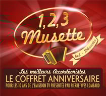 1,2,3 musette - coffret des 10 ans