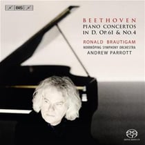 Piano concertos in d op.61 & no.4