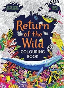 Return of the wild colouring book