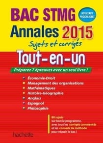 Annales 2015 tout-en-un bac stmg