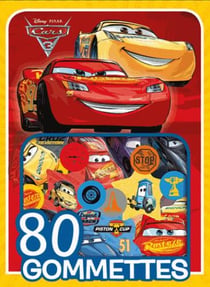 80 gommettes - cars 3