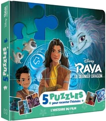 Raya et le dernier dragon : 5 puzzles pour raconter l'histoire - l'histoire du film