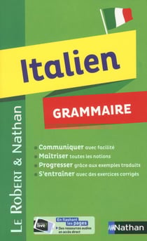 Dictionnaire grammaire italien