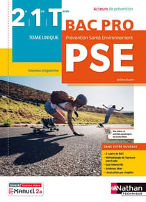 Prévention santé environnement : 2e 1e terminale bac pro (acteurs de prévention) livre + licence élève 2021