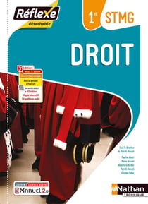 Droit - 1re STMG - livre + licence élève (édition 2023)